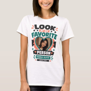 T-shirt Ma personne préférée couple personnalisé