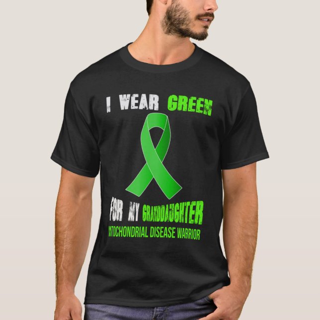 T-SHIRT MA PETITE-FILLE MON GARDIEN DE MALADIE MITOCHONDRI (Devant)