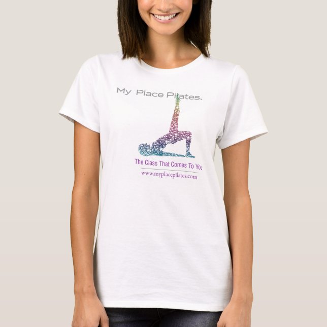T-shirt Ma pièce en t Slouchy de Pilates d'endroit (Devant)