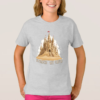 T-shirt Ma Plage, Mon Château de Sable