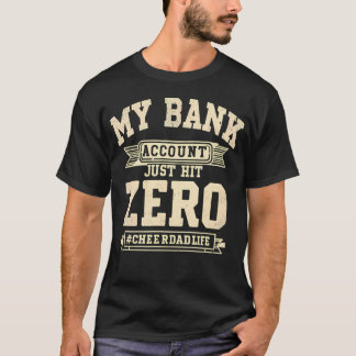 T-shirt Ma pom-pom de compte bancaire vient de tomber à zé
