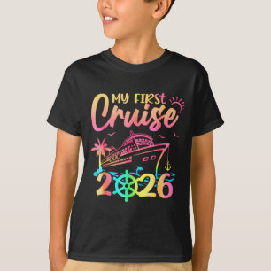 T-shirt Ma première croisière 2026 Drôle de première fois 