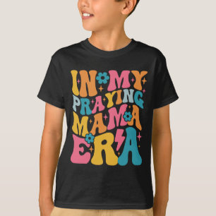 T-shirt Ma prière Mama Era Christian Jésus maman maman mam