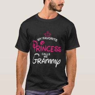 T-shirt Ma Princesse Favorite M'Appelle Grammy Daughter Fa