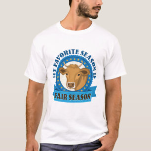 T-shirt Ma saison préférée est Salon Stock de saison équit