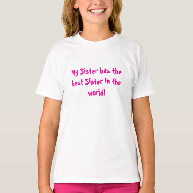T-shirt Ma soeur (Devant)