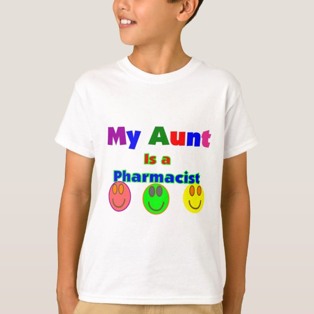T-shirt "Ma tante est des cadeaux d'enfants d'une (Devant)