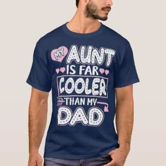 T-shirt Ma Tante Est Glacière Que Mon Père Tante Nièce