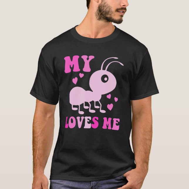 T-shirt Ma tante m'aime Famille pour Nephew & Niece (Devant)