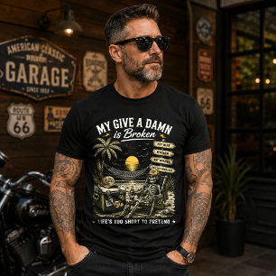 T-shirt Ma vie est trop courte pour faire semblant de m'en