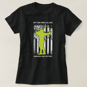 T-shirt Ma Voiture Sent Comme Des Flèches   Maman en tir à