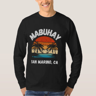 T-shirt Mabuhay San Marino Fier Pinoy philippin