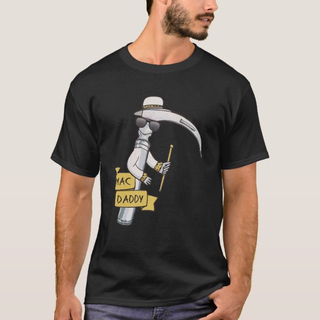 T-shirt Mac Daddy Anesthesia Laryngoscope Anesthetist CRNA (Devant)