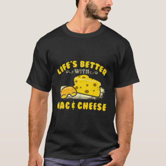 T-shirt Mac Et Fromage Amant Drôle Cadeau