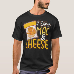 T-shirt Mac Et Fromage J'Aime Mac Et Cheese