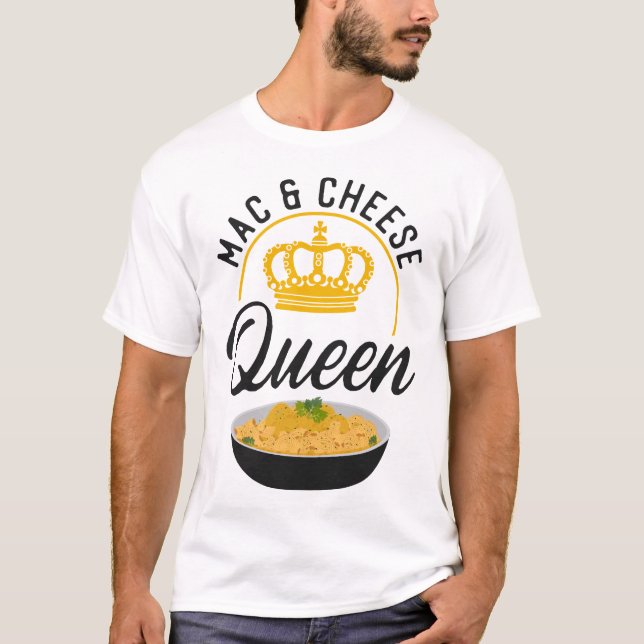 T-shirt Mac Et Fromage Mac Et Cheese Queen (Devant)