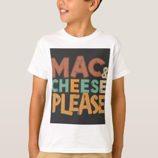 T-shirt Mac et fromage s'il vous plaît