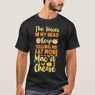 T-shirt Mac Et Fromer Les Voix Dans Ma Tête Continuez À Di