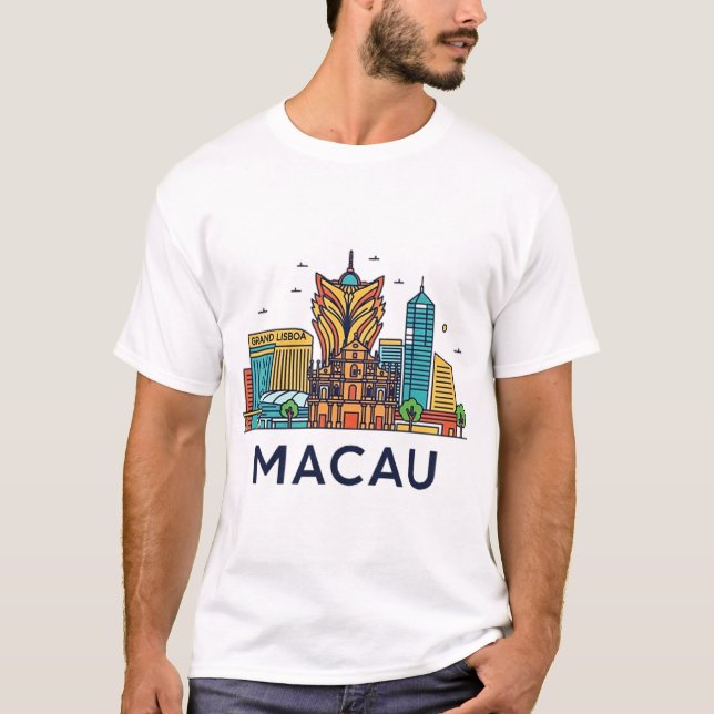 T-SHIRT MACAO (Devant)