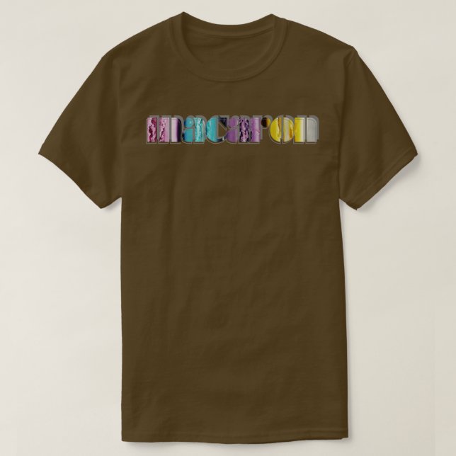T-shirt macaron (Design devant)