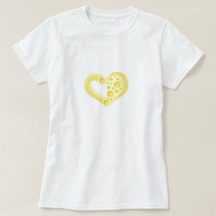 T-shirt Macaroni Et Coeur De Fromage