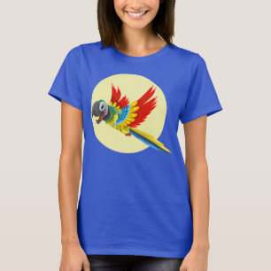 T-shirt Macaw Parrot