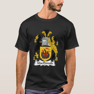 T-shirt MacDonald Coat of Arms MacDonald Family Crest Cla