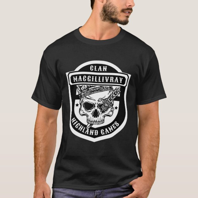 T-shirt MacGillivray Scottish Clan Games (Devant)