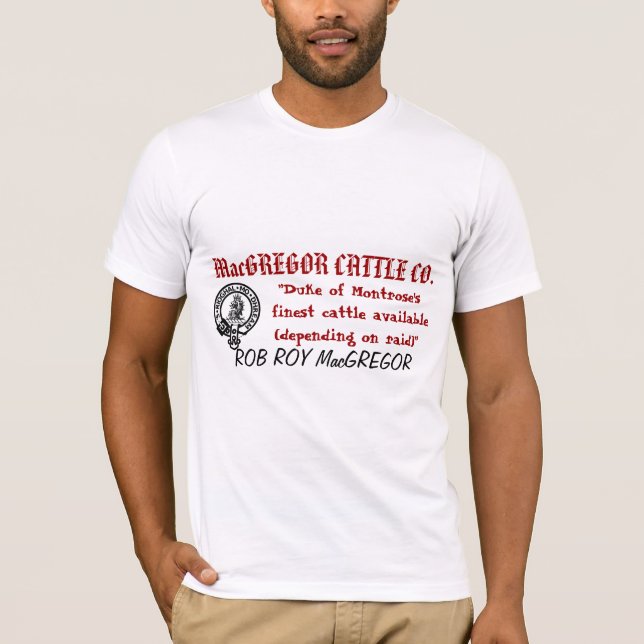 T-shirt MacGREGOR CATTLE CO 2 (Devant)