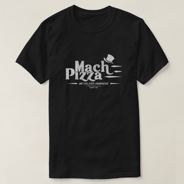 T-shirt Mach Pizza (Earthbound) Essential (Design devant)