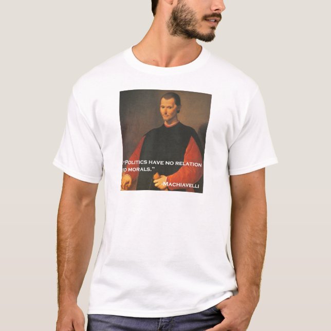 T-shirt Machiavel 2 (Devant)