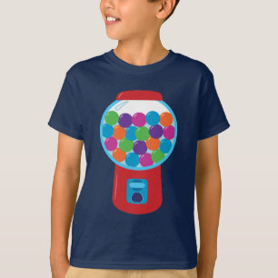 T-shirt Machine à bonbons Gumball
