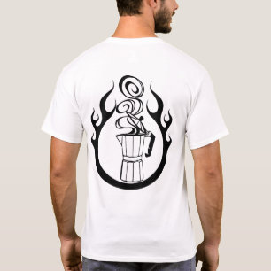T-shirt Machine à café chaud italienne