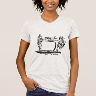 T-shirt Machine à coudre vintage