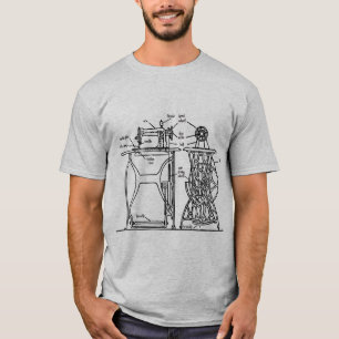 T-shirt Machine à coudre vintage