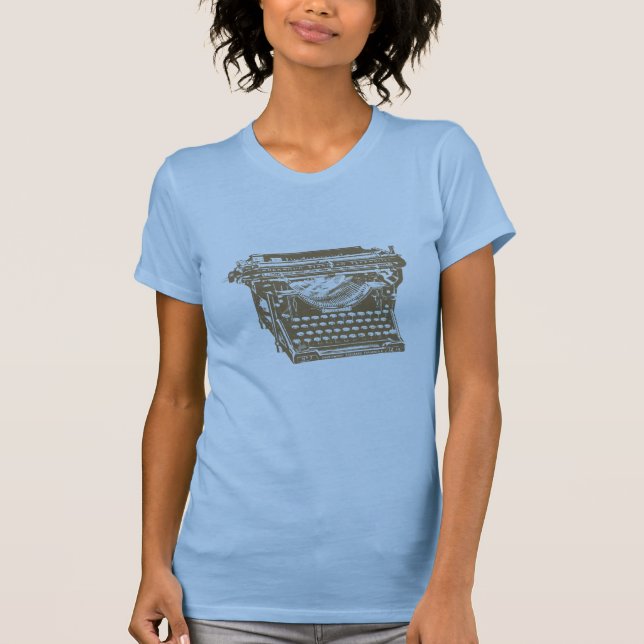T-shirt Machine à écrire (Devant)