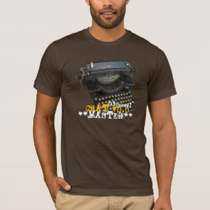 T-shirt Machine à écrire antique principale du