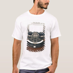 T-shirt Machine à écrire de Hammond, avec le clavier id