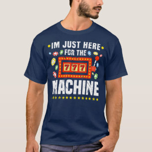 T-shirt Machine à sous Jeu Amoureux de jeu Funny Casino 