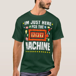 T-shirt Machine à sous Jeu Amoureux de jeu Funny Casino