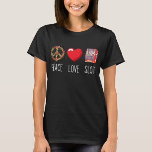 T-shirt Machine à sous Jeu Joueur Amour