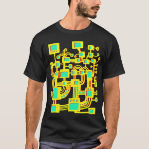 T-shirt Machine Alien - Couleur