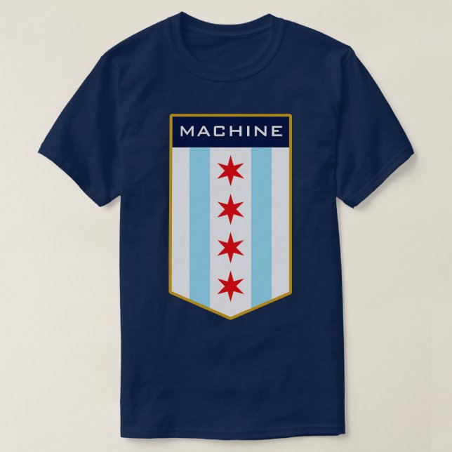 T-shirt Machine de Chicago 2 (Design devant)