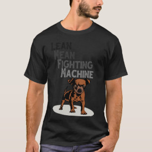 T-shirt Machine de combat Lean Mean Chihuahua