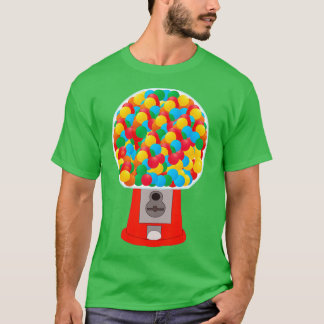 T-shirt Machine de gomme à bulles Halloween amusant P