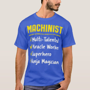 T-shirt Machine Talentueux Miracle Worker Superhero cadeau