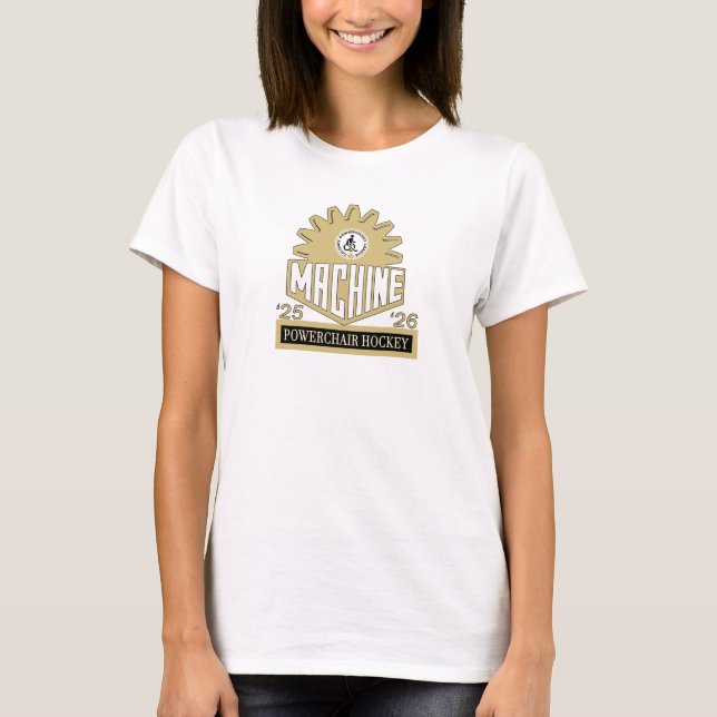 T-shirt machine women  (Devant)