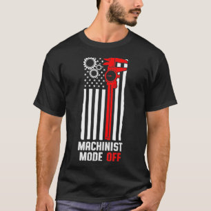 T-shirt Machinist Mode Machine Operator Machinist