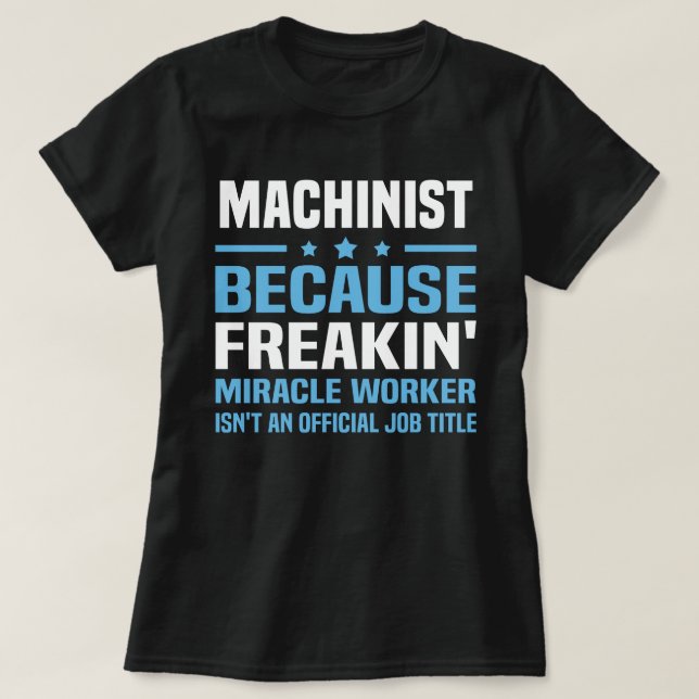 T-shirt Machiniste (Design devant)