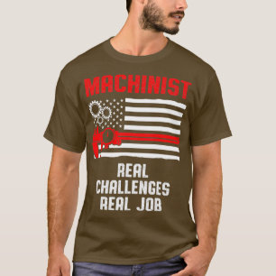 T-shirt Machiniste Machine Opérateur Machine Machiniste